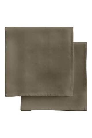 4 serviettes de table - Marron