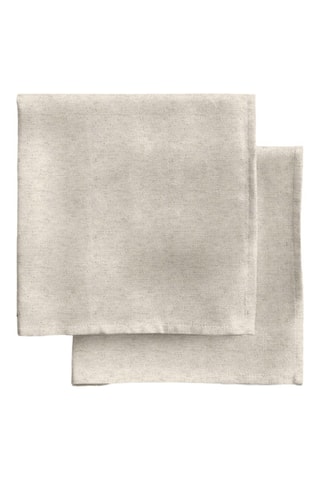 4 serviettes de table - Beige