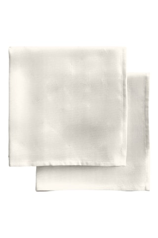 4 serviettes de table - Ecru