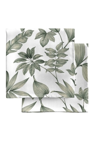 4 serviettes de table - Vert foncé