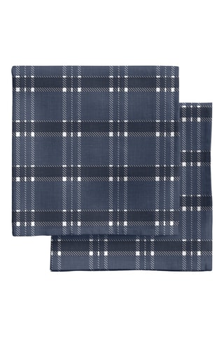 4 serviettes de table - Bleu marine