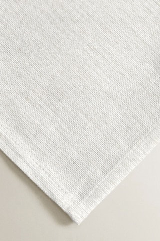 2 serviettes de table antitache - Beige