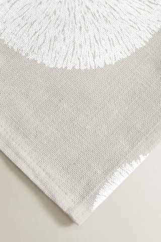 2 serviettes de table antitache - Beige