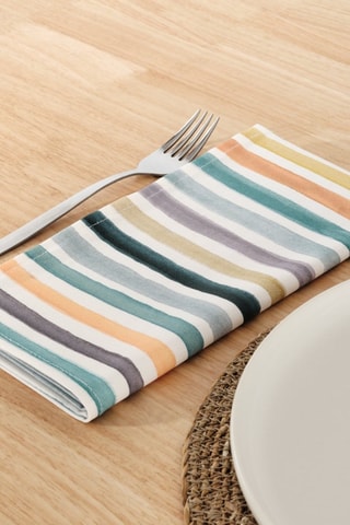 2 serviettes de table Naiara - Multicolore