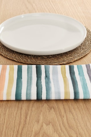 2 serviettes de table Naiara - Multicolore