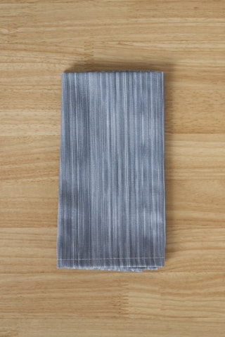 2 serviettes de table Lesa - Bleu acier