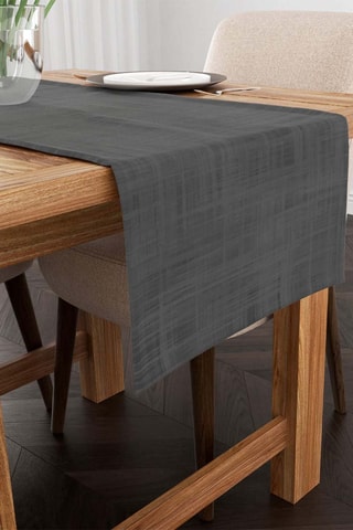 Caminho de mesa 0120-42 Antracite - 45 x 140 cm