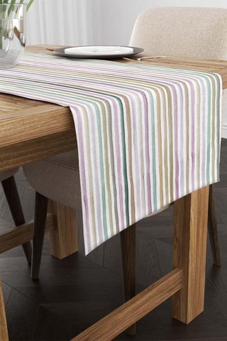Chemin de table Naiara - Blanc - 45 x 140 cm