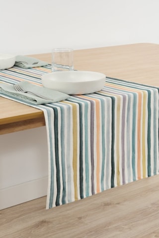 Chemin de table Naiara - Multicolore - 45 x 140 cm