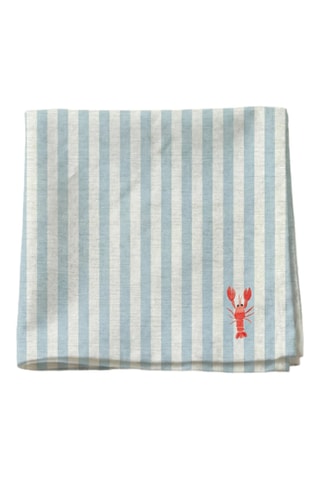 4 serviettes de table - Ciel