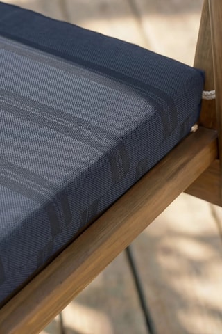 Coussin d’assise pour chaise de jardin - Bleu marine - 40 x 40 x 5 cm
