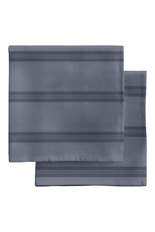 4 serviettes de table - Bleu cobalt