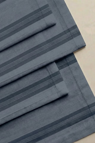 4 serviettes de table - Bleu cobalt
