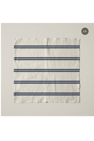 4 serviettes de table - Beige