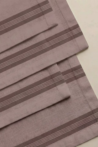 4 serviettes de table - Vieux rose