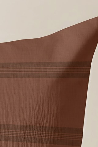 Housse de coussin - Rouge brique - 30 x 50 cm