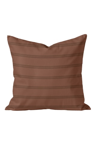 Housse de coussin - Rouge brique - 50 x 50 cm