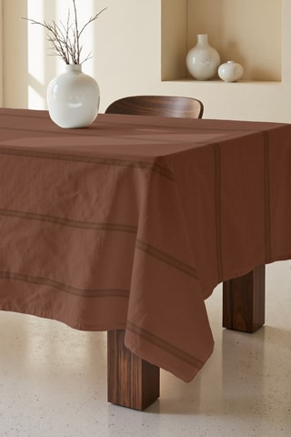 Toalha de mesa - Vermelho tijolo