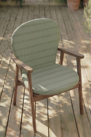 Coussin pour chaise de jardin - Kaki - 93 x 47 x 5 cm