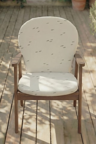 Coussin pour chaise de jardin - Beige - 93 x 47 x 5 cm