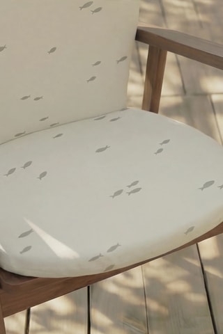 Coussin pour chaise de jardin - Beige - 93 x 47 x 5 cm