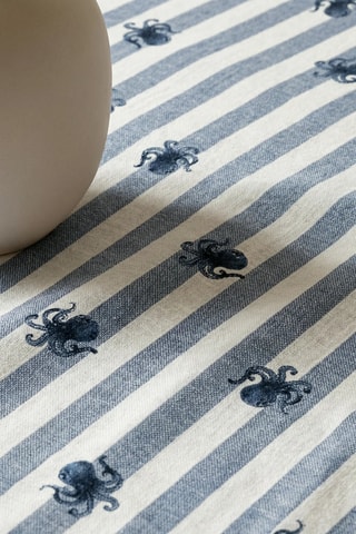 Nappe antitache ronde - Bleu