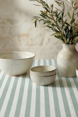 Nappe antitache  - Vert et blanc
