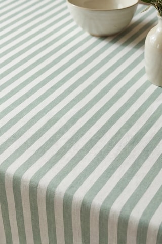 Nappe antitache  - Vert et blanc