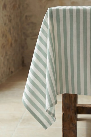 Nappe antitache  - Vert et blanc
