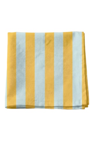 4 serviettes de table - Jaune