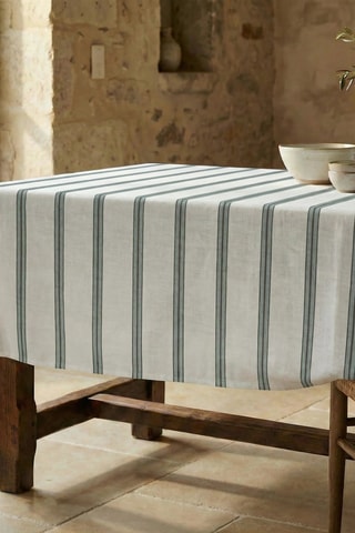 Nappe antitache  - Vert et beige