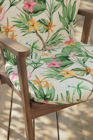 Coussin pour chaise de jardin - Blanc - 93 x 47 x 5 cm