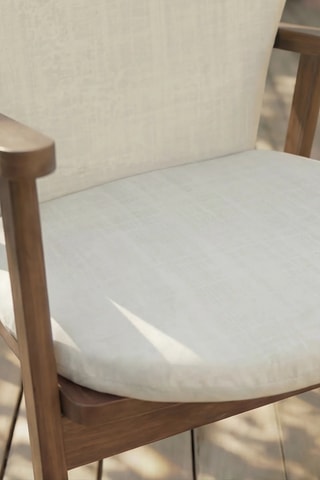 Coussin pour chaise de jardin - Beige - 93 x 47 x 5 cm 