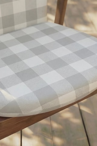 Coussin pour chaise de jardin - Gris clair - 93 x 47 x 5 cm