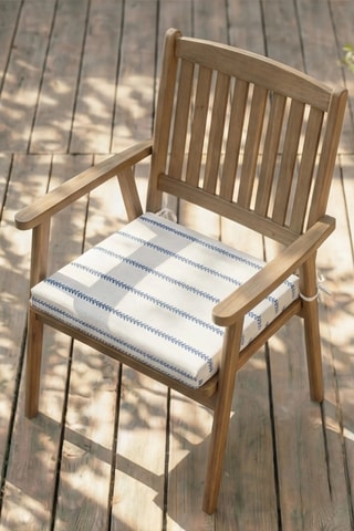 Coussin d'assise pour chaise de jardin - Beige - 40 x 40 cm
