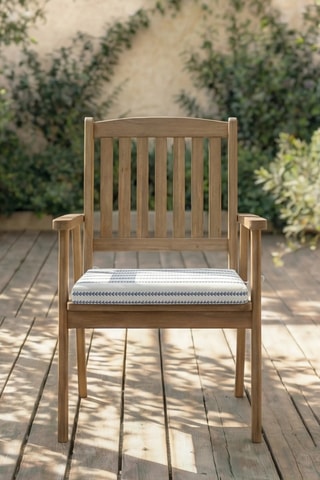 Coussin d'assise pour chaise de jardin - Beige - 40 x 40 cm