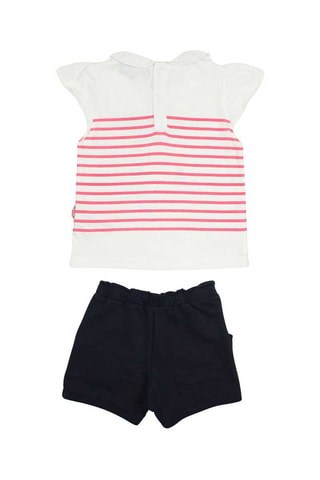 Blusa e calções - Rosa