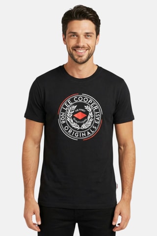T-shirt - Lee Cooper - Preto