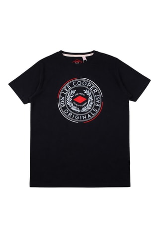 T-shirt - Lee Cooper - Preto