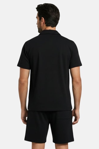 Camisa e bermudas - Preto