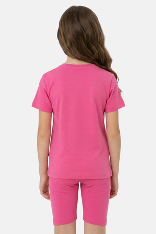 T-shirt e calções - Fúchsia