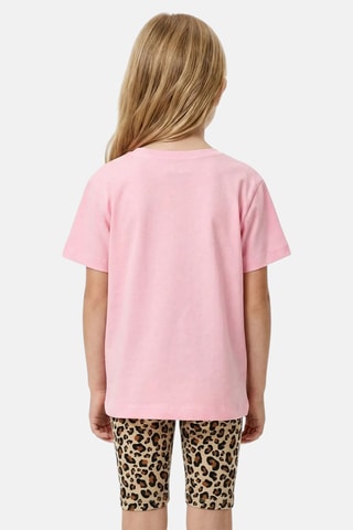T-shirt e bermudas - Rosa