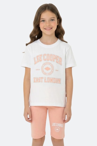 T-shirt e bermudas - Branco