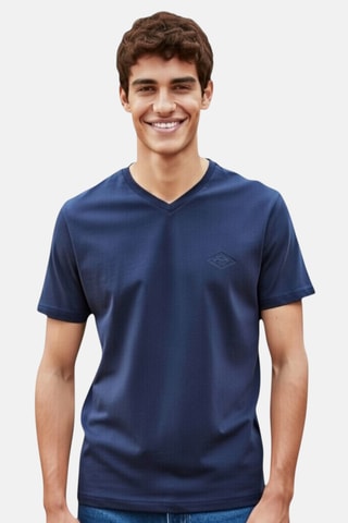 T-shirt - Azul-marinho