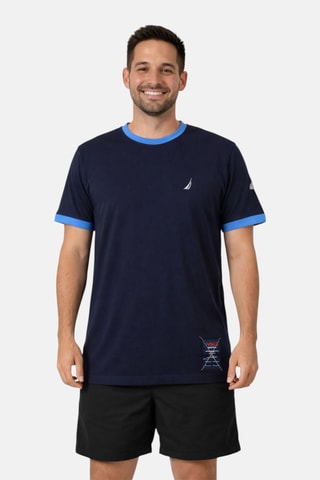 T-shirt - Azul-marinho