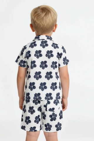 Camisa e bermudas - Branco