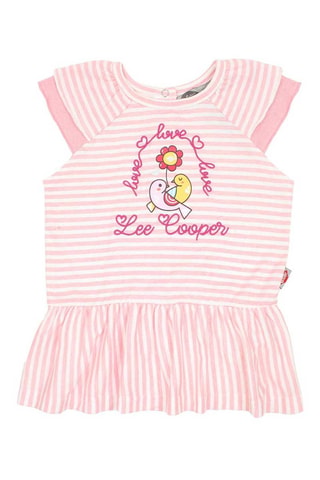 Blusa e calças - Branco e rosa
