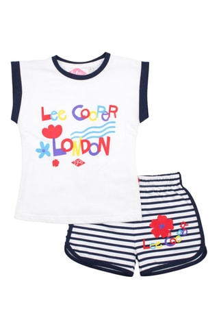 T-shirts e calções - Branco