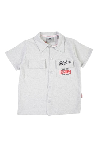 Camisa e calções - Cinzento