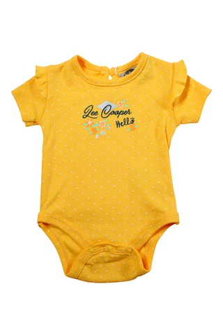 Conjunto 3 peças - Branco e amarelo